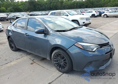 2015 Toyota Corolla Le from USA, damaged, VIN 2T1BURHE6FC441633
